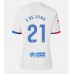 Günstige Barcelona Frenkie de Jong #21 Auswärts Fussballtrikot 2023-24 Kurzarm